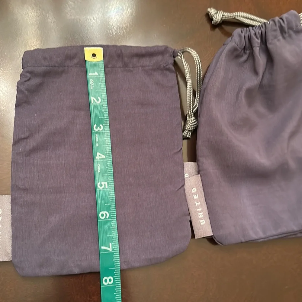 Bundle of 8 UNITED Small 7.5”X 5.5”Drawstring Dust Bags
